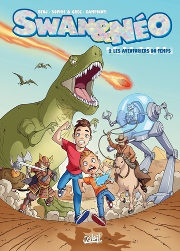 Les aventuriers du temps / Winslow, Sophie & Greg, scénaristes | Winslow - scénariste français. Scénariste