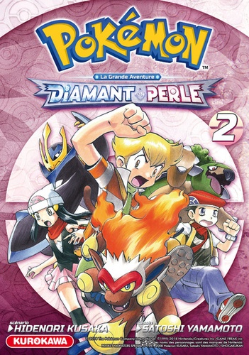 Pokémon - la grande aventure : diamant - perle - platine. 2 / Hidenori Kusaka, scénariste | Kusaka, Hidenori - scénariste japonais. Scénariste