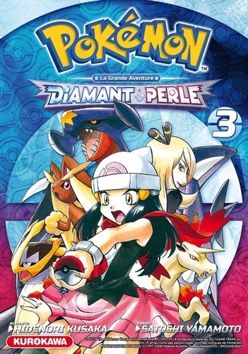 Pokémon - la grande aventure : diamant - perle - platine. 3 / Hidenori Kusaka, scénariste | Kusaka, Hidenori - scénariste japonais. Scénariste